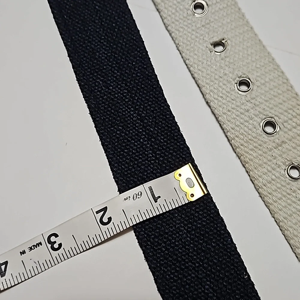 Boy's Navy & Gray Adjustable Tweed Belts Size 24
